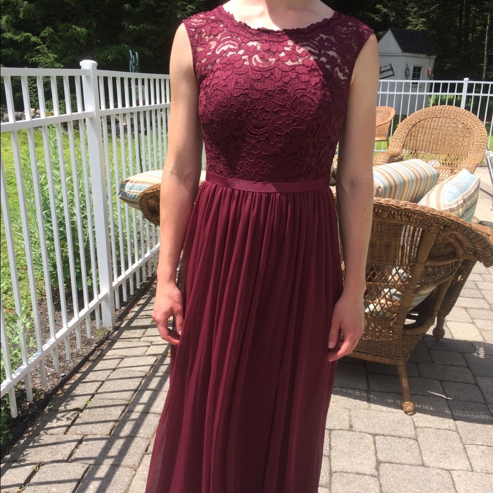 Bridesmaid Dress - Wine color